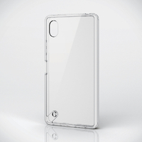 エレコム Xperia Ace III用ハイブリッドケース クリア PM-X223HVCKCR