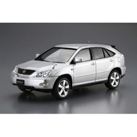 アオシマ 1/24 トヨタ GSU30W ハリアー 350GプレミアムLパッケージ '06 ザ・モデルカー No.105 ｻﾞﾓﾃﾞﾙｶ-105ﾊﾘｱ-350G06N