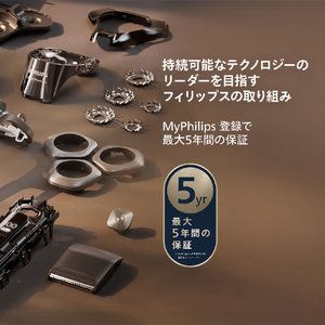 フィリップス 3枚刃シェーバー Shaver i9000 Prestige ダークグレイ XP9202/20-イメージ13
