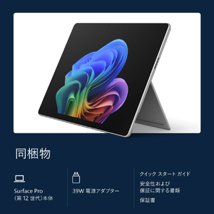 マイクロソフト Surface Pro(第 12 世代)13インチ Snapdragon  X2 Plus/16/512 プラチナ EP2-73252-イメージ17