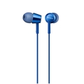 SONY 密閉型インナーイヤーレシーバー ブルー MDREX155APLI