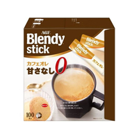 味の素ＡＧＦ ブレンディ スティック カフェオレ 甘さなし 100本 F909253