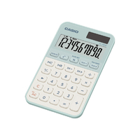 カシオ 手帳型カラフル電卓 ライトグリーン SL-300D-LG-N