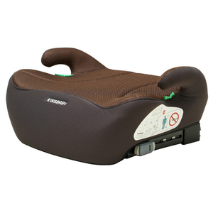 シンセーインターナショナル BBブースターシート ISOFIX ブラウン R129ﾌﾞ-ｽﾀ-ｼ-ﾄISOBR-イメージ1