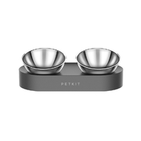 PETKIT _給餌皿_Fresh Nano- Metal ブラック P5201
