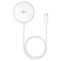 BASEUS Simple Mini4 Air Qi2充電器 15W Frost Silver P10278200S11-00