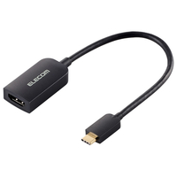 エレコム USB Type-C(TM) - HDMI(R)変換アダプター 1ポート ブラック AD-CHDMIQBK4