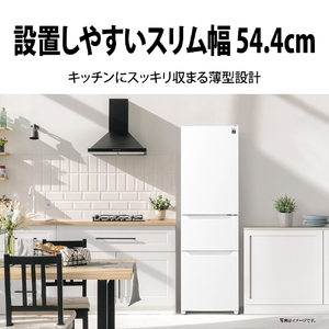 SHARP 【右開き】317L 3ドア冷蔵庫 マットホワイト SJ-PT32R-W-イメージ6