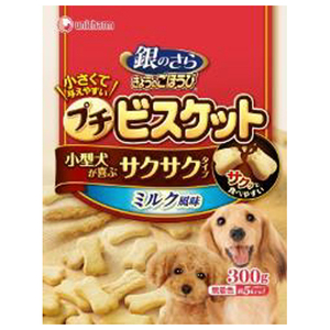 ユニ・チャーム 銀のさら きょうのごほうび プチビスケット ミルク風味(300g) ﾌﾟﾁﾋﾞｽﾐﾙｸ300G-イメージ1