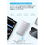Anker Zolo Power Bank (10000mAh, 22．5W, Built-In USB-Cケーブル) ホワイト A110DN21-イメージ3