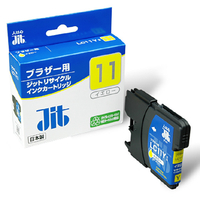 JIT ブラザー(brother) LC11Y対応 ジットリサイクルインクカートリッジ イエロー JIT-B11Y