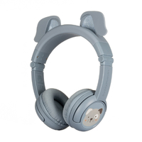 Onanoff キッズ用ヘッドホン BuddyPhones PlayEars+ with BEAM MIC DOG BT-BP-PLAYP-EARS-DOG