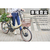 PELTECH 20型折り畳み電動アシスト自転車 外装6段 ALLBLACK TDN-208L-MBK-8AH-イメージ4