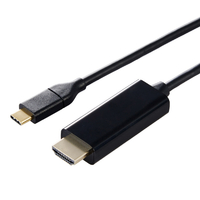 エレコム USB Type-C&trade; - HDMI&reg;変換ケーブル 1m ブラック MPA-CHDMI10BK3