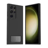 araree Galaxy S23 Ultra用ケース カードスロット付き Air Slot ブラック AR25108S23U