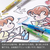ぺんてる くりだし色鉛筆 くるりら 単色 みずいろ FCJ671P-GTW2-T14-イメージ6