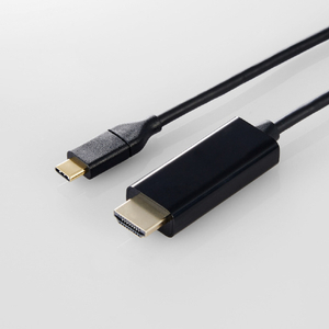 エレコム USB Type-C&trade; - HDMI&reg;変換ケーブル 3m ブラック MPA-CHDMI30BK3-イメージ2