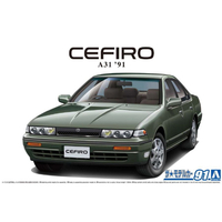 アオシマ 1/24 ザ・モデルカー No．91 ニッサン A31 セフィーロ '91 ｻﾞﾓﾃﾞﾙｶ-91A31ｾﾌｲ-ﾛ91N