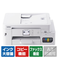 ブラザー A4インクジェット複合機 ホワイト MFC-J4450N