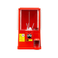 あミューズ ガチャコップL 本体 硬貨仕様(200円玉) 赤 FCD1453-747303