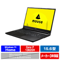 マウスコンピューター mouse 15．6型ノートパソコン K5I7G50ED165 e angle select ブラック K5I7G50ED165