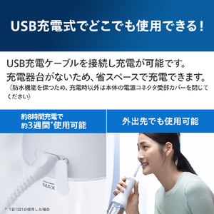ソニッケア ソニッケアー 口腔洗浄機 コードレスパワーフロッサー3000 ミント HX3826/34-イメージ11
