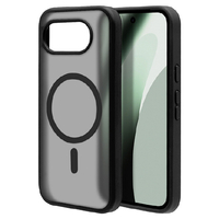 ラスタバナナ Google Pixel　10A用ハイブリッドケース　磁力充電対応　ブラック＊フロストブラック ブラック＊フロストブラック 9362P10AHPMFBK