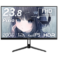 Pixio 23．8型ゲーミング液晶ディスプレイ ブラック PX248WAVE-O