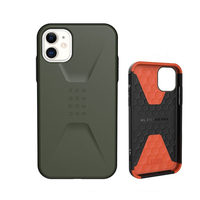 ＵＡＧ iPhone 11用 CIVILIANケース 耐衝撃 6.1インチ UAG-IPH19MSシリーズ オリーブドラブ UAG-IPH19MS-OD