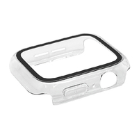 ラスタバナナ Apple Watch series6/5/4/SE第2世代/第1世代[40mm]用 ガラス+PC一体型 防水ケース クリア GHB4623AW40