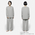 SIXPAD SIXPAD Recovery Wear Sleep Top ライトグレー M SIXPAD ライトグレー Mサイズ SW-AC-24B-M-イメージ3