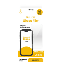 Ｈａｍｅｅ iPhone 16 Pro用ラウンドエッジ強化ガラスフィルム I FACE クリア 41-981290