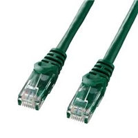 サンワサプライ カテゴリ6UTPLANケーブル(15m) グリーン LA-Y6-15G