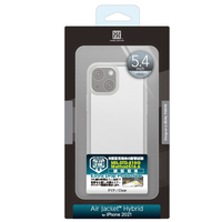 パワーサポート iPhone 13 mini用ケース Shock Proof Hybrid Jacket Clear PIPY-31