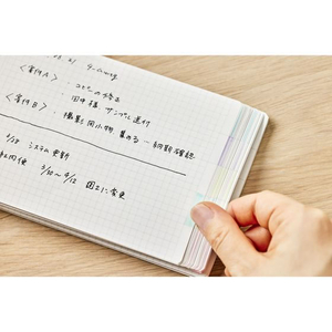 マルマン ウトカ リングノート 4mm方眼罫 ポケットサイズ 90枚 ライトブルー FC767PK-N461-52-イメージ6