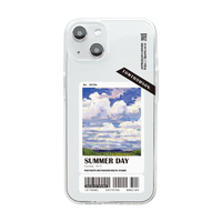 Dparks iPhone 14用ソフトクリアケース Summer Day DS24134I14