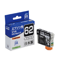 JIT エプソン(EPSON) ICBK62対応 ジットリサイクルインクカートリッジ ブラック JIT-E62B