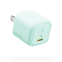 VOLTME 充電器 レボ20ミニ 20W グリーン V2083