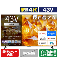 TVS REGZA 4K対応液晶テレビ 43E350S