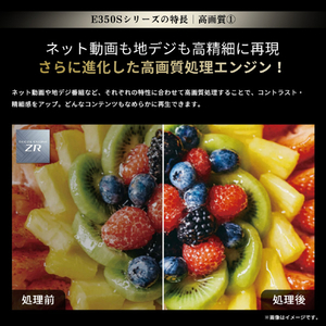 TVS REGZA 50V型4Kチューナー内蔵4K対応液晶テレビ 50E350S-イメージ3