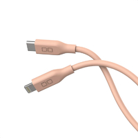 CIO シリコンケーブル CtoL 0．15m ピンク CIO-SL30000-CL015-PK