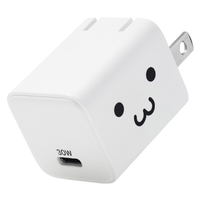 エレコム USB Power Delivery 30W AC充電器(C×1) しろちゃん MPA-AC10230WF