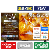 TVS REGZA 4K対応液晶テレビ 75E350S