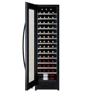 デバイスタイル 【左開き】60本収納ワインセラ- Angelshare sシリ－ズ ブラック ANGELSHARES60L-イメージ15