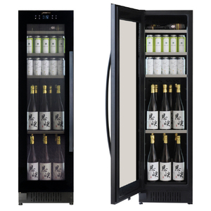 デバイスタイル 【左開き】60本収納ワインセラ- Angelshare sシリ－ズ ブラック ANGELSHARES60L-イメージ18