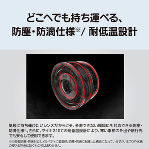 パナソニック デジタル一眼カメラ用交換レンズ LUMIX  Sシリーズレンズ ブラック S-S40-K-イメージ7