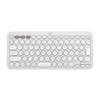 ロジクール ワイヤレスキーボード PEBBLE KEYS 2 K380S オフホワイト K380SOW