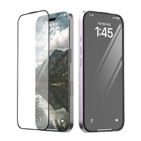 araree iPhone 16用core 液晶保護ガラスフィルム Clear(2枚入り) AR27149I16