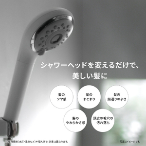 パナソニック ファインバブルシャワーヘッド ファインベール シルバー EH-SH50-S-イメージ5
