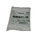 トラスコ中山 TRUSCO　小型ポリ袋　縦230X横170Xt0．05　200枚入　透明 A-1723